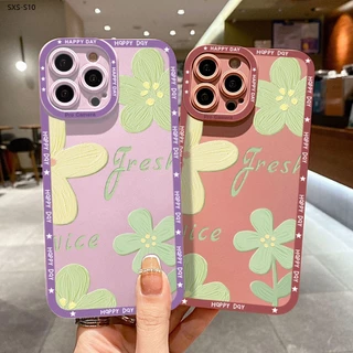 Samsung Galaxy S8 S9 S10 S10E Plus S8+ S9+ Cho Ốp lưng điện thoại In Hình Cartoon Full Flowers Thicken