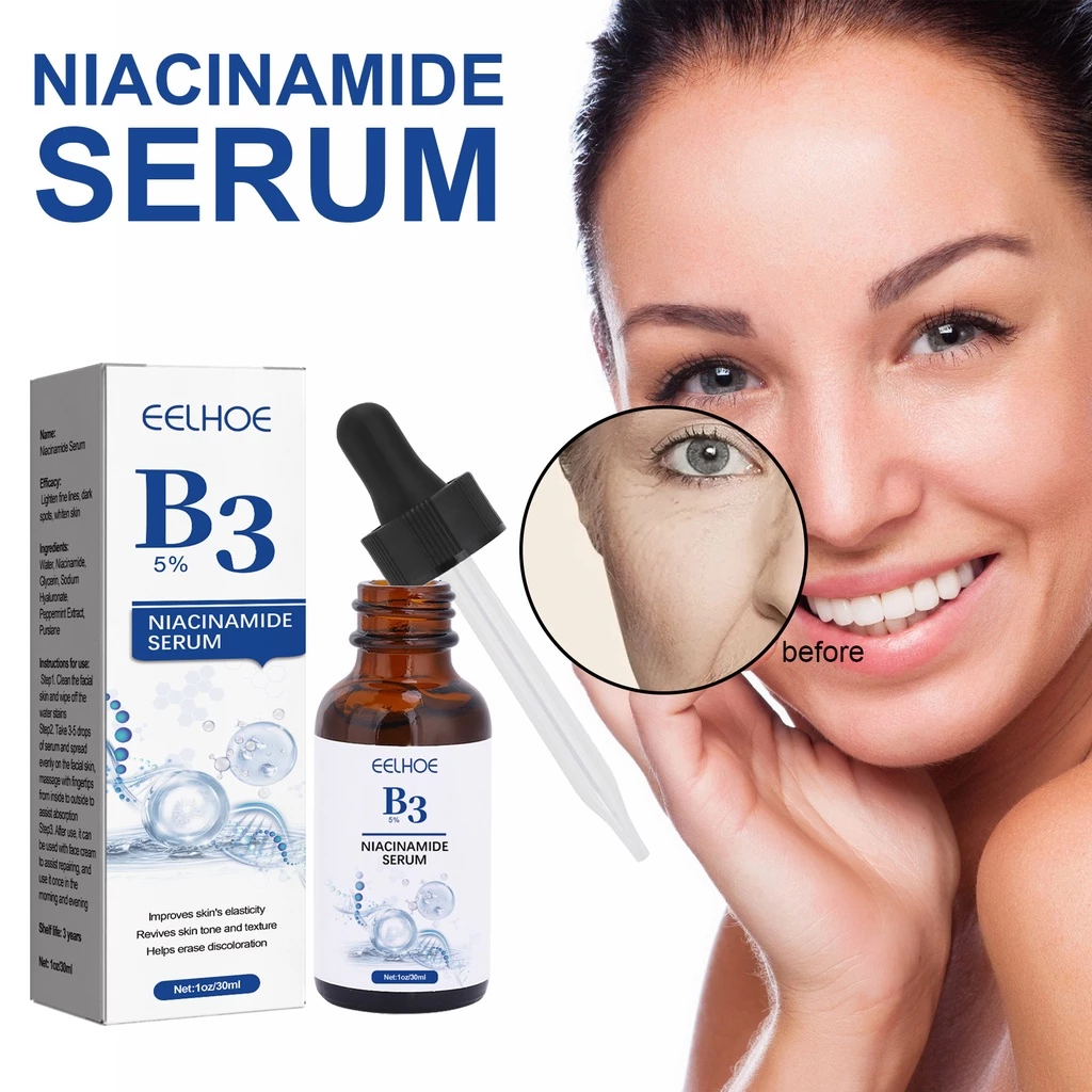 Serum b3 5% niacinamida Dưỡng Ẩm Chống Nếp Nhăn Lão Hóa Làm Sáng Da Mặt