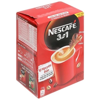 Cà phê sữa NesCafé ĐỎ 3 in 1 đậm đà hài hòa hộp 320g (20gói x 16gr)