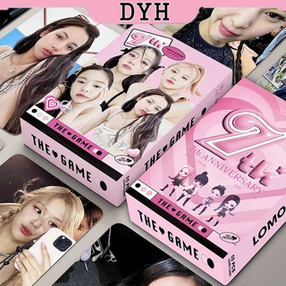 Hộp 55 Ảnh lomo card Nhóm Nhạc blackpink Kỉ Niệm 7 Năm Thẻ