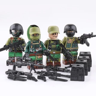 Bộ Đồ Chơi Lắp Ráp Lego Quân Đội Cho Bé