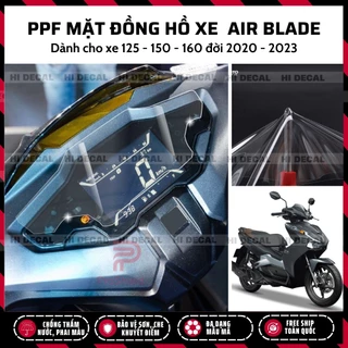 Miếng dán ppf đồng hồ AB (Air Blade) 2020-2024 | Film Decal PPF chống xước dán xe máy