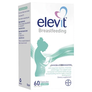 Vitamin tổng hợp elevit breastfeeding multivitamin cho phụ nữ sau sinh 60 viên Healthy Care OZ Slim Official