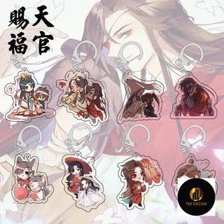 Móc khoá Thiên Quan Tứ Phúc Heaven Official’s Blessing Hoa Thành Tạ Liên Chibi manhua BL Hồng Hồng Nhi Bạch Vô Tướng