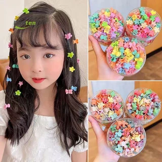 🧚🏻Ganten🧚🏻Kẹp Tóc Mini Hình Bông Hoa Xinh Xắn Dành Cho Bé Gái