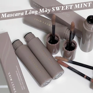 [Hàng Mới Về] Chuốt Mascara Lông Mày SWEET MINT Dạng lỏng Màu Sắc Tự Nhiên Lâu Trôi Chống Thấm Nước Bền Màu KUROMI