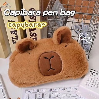 Hoạt Hình Túi Đựng Bút Hình capybara Nhồi Bông Đáng Yêu