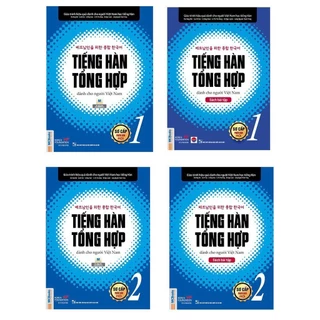 Sách - Trọn Bộ Tiếng Hàn Tổng Hợp Dành Cho Người Việt Nam Phiên Bản Mới - Sơ Cấp 1 Và 2 (MC Books)