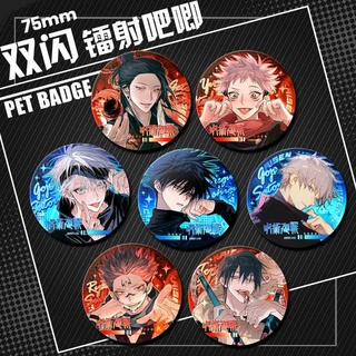 Huy Hiệu Ba Lô cosplay jujutsu kaisen 8 Kiểu Phù Hiệu Gojouatoru itadori Yuji fushiguro megumi ryoumen sukuna getou suguru Pinss Cho Túi Xách