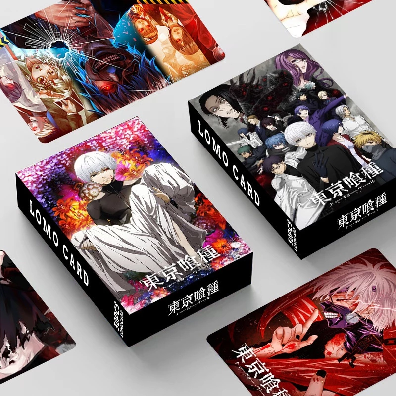 Anime Tokyo Ghoul Lomo Card Photocard 30pcs/box