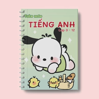 Sổ Giấy Lò Xo Take Note Tiếng Anh Cơ Bản A5 TUANVIET BOOKS (Phiên Bản Mới Nhất)