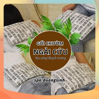 Gối Chườm Ngải Cứu Thái Lan, Túi Ngải Cứu Trị Liệu Mát Xa Giảm Đau Mỏi Spa Dưỡng Sinh