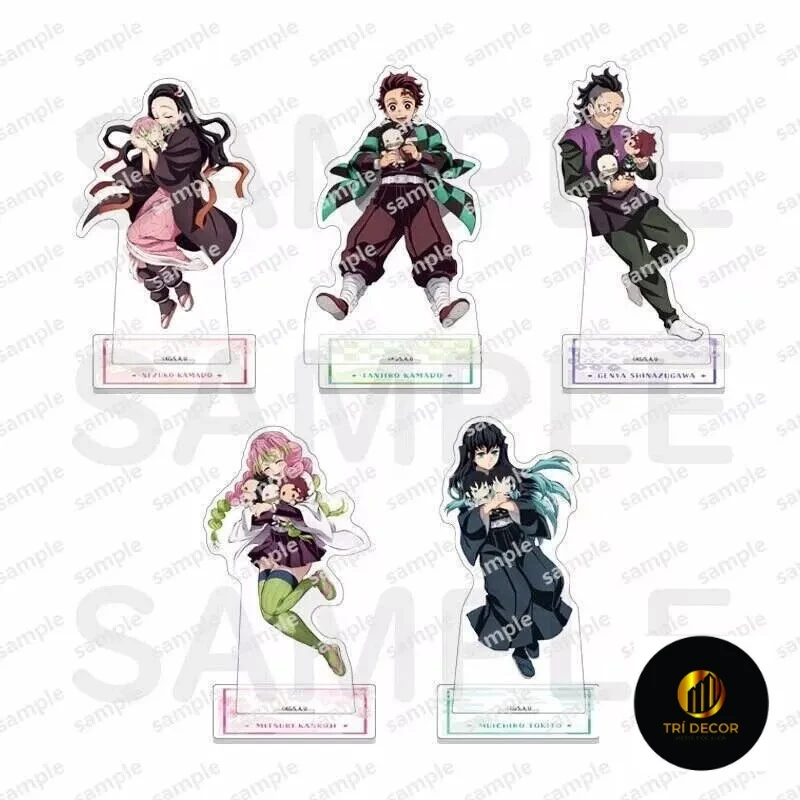 Mô hình Standee Anime Demon Slayer Kimetsu No Yaiba Tokitou Muichirou Acrylic Phụ kiện trang trí để bàn góc học tập