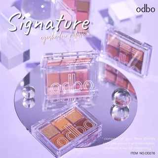 Bảng Phấn Mắt 6 Ô Odbo Signature Eyeshadow Palette OD276