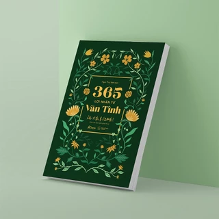 Sách - 365 Lời Nhắn Từ Vãn Tình - Chúc Các Bạn Hạnh Phúc Như Ý (AZ Việt Nam)