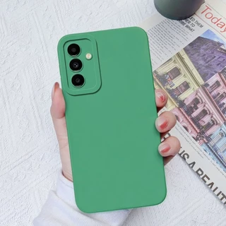 Ốp Điện Thoại silicone Màu Trơn Chống Sốc Cho samsung galaxy a05 a05s a24 a25 a15 m14 m34 m54 4g 5g