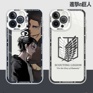 Ốp Điện Thoại tpu Dẻo Họa Tiết attack on titan Cho xiaomi redmi 12 12c 9 9c 10a 9a 10 k40 poco f3 note 8 9 pro 9s 9t Sự Bảo Vệ