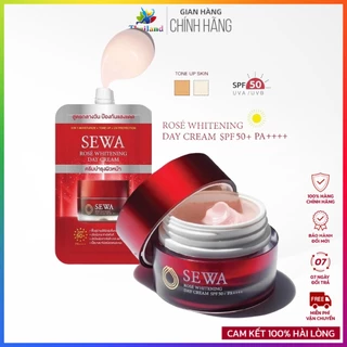 Sewa Rose Cream SPF50/ PA++++ kem dưỡng trắng da nâng tone chống nắng Thái Lan