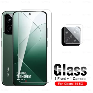 Kính Cường Lực Bảo Vệ camera 2 Trong 1 Cho xiaomi 14 2023 xiaomi14 mi 14 xaomi 14 mi14 6.36 inch