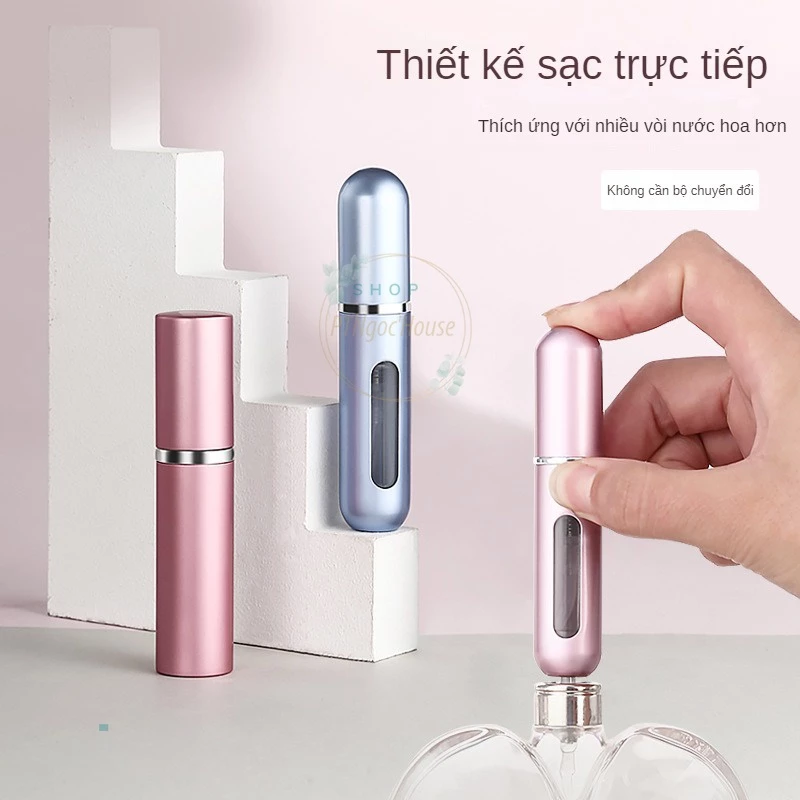 Chai Chiết Nước Hoa Dạng Xịt Mang Đi Du Lịch Dung Tích 5ml