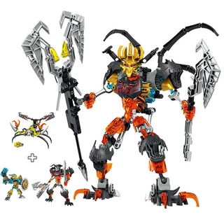 Tương thích với Lego Mặt nạ chiến binh sinh hóa Master Boy Lắp ráp Mô hình lắp ráp Robot Mecha Hero Factory