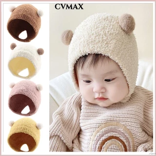 Cmax Mũ beanie Vải Bông Mềm Mại Giữ Ấm Mùa Thu Đông Phong Cách hip hop Cho Bé Sơ Sinh