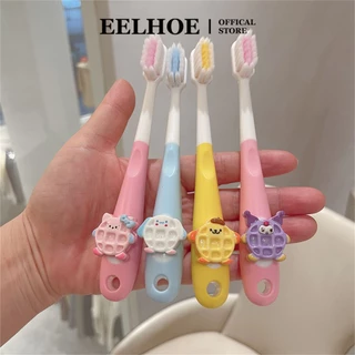 Hướng dẫn sử dụng bàn chải đánh răng EELHOE Sanrio cho trẻ em Đóng gói riêng Dễ thương Silicone mềm mịn Bé phát triển vệ sinh răng miệng tốt sớm miiki_vn