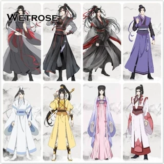 [Wetrose] Mo Dao Zu Shi Wei Wuxian Lan Wangji Jiang Yanli Cosplay Costume Cos Suit Anime Game Nữ Man Suit Trang Phục Trơn Bộ Cosplay Costume Cosplay