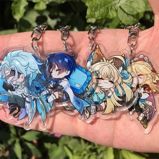 Móc khoá Genshin Impact Wanderer Kaveh Kirara Alhaitham Keychain Anime Manga Nhật Bản Phụ Kiện Trang Trí Túi xách Balo