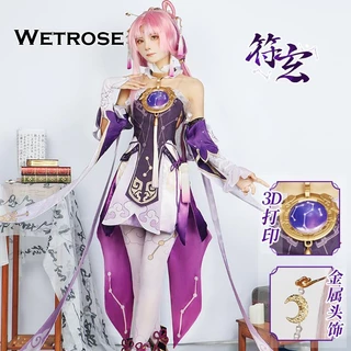 [Wetrose] Honkai: Star Rail Fu Xuân SSR Nữ Cô Gái Trang Phục Hóa Trang Cosplay Costume Cos Suit Anime Bộ Trò Chơi Fuxuan