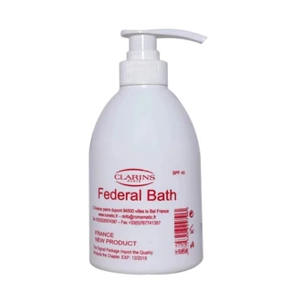 Sữa Non Kích Trắng Da Clarins Federal Bath (Chai lớn 500ml) - sữa non Clarins. Sữa sữa non ủ trắng federal bath Pháp