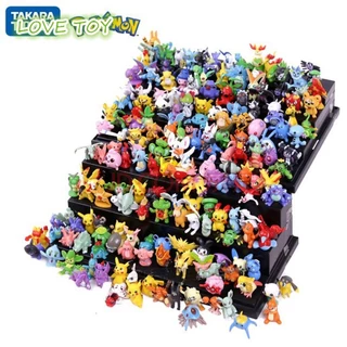 Set 24 Món Đồ Chơi Mô Hình Nhân Vật Hoạt Hình pokemon 2-3cm pokémon pikachu