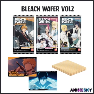 [Có sẵn] Pack thẻ nhân phẩm bánh xốp BLEACH wafer chính hãng - Wafer card anime BLEACH