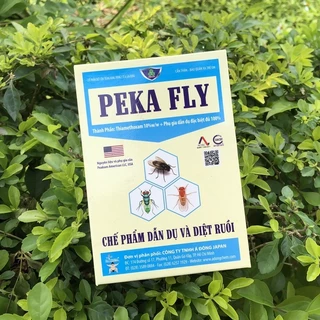 Thuốc diệt ruồi Peka Fly - Gói 10g - An toàn cho người sử dụng, không mùi và tiêu diệt đến hơn 90% ruồi