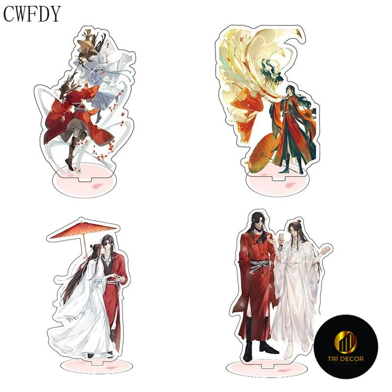 Standee đứng Thiên Quan Tứ Phúc Acrylic Đam mỹ donghua manhua Boyloves Nhân Vật Truyện Tranh Trang Trí để bàn