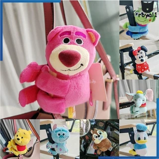 Mặt dây chuyền ôm búp bê sang trọng, Gấu Pooh Chip &#39;n&#39; Dale, Túi xách đa năng Lotso Túi đựng đồ nhỏ Túi mặt dây chuyền Túi đeo vai Búp bê royal1.vn