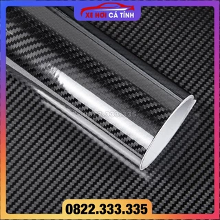 Cuộn Phim Vinyl Sợi Carbon 7D Dán Trang Trí Xe Hơi/Xe Máy 30Cm x 152CM