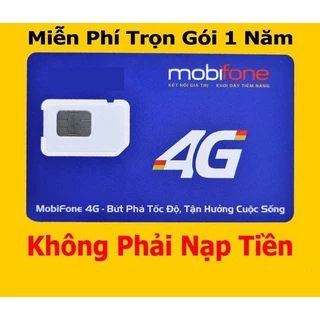 Sim 4G Mobifone trọn gói 1 năm tháng không nạp tiền MDT250A và MDT135A/F250 MDt255