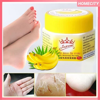 [Sẵn Sàng] Thái Lan Supreme Banana Dưỡng Ẩm Gót Chân Blam Supreme Banana Balm Dành Cho Da Khô Thô ráp Tẩy tế bào chết Dầu chuối Sửa chữa Chăm sóc da 20g