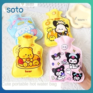 ♫ Túi đựng Nước Nóng Hoạt Hình Sanrio Kích Thước Lớn Dành Cho Học Sinh Túi đựng Nước ấm Cầm Tay Túi đựng Nước ấm Hoạt Hình