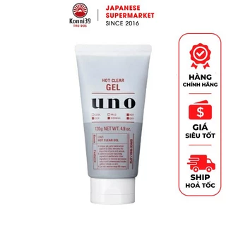 [DATE 3/2025] GEL NÓNG RỬA MẶT SẠCH SÂU NGỪA MỤN UNO HOT CLEAR (TUÝP 120GR )