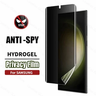 Miếng Dán Màn Hình Chống Nhìn Trộm Dành Cho Samsung Galaxy S8 S9 S10 S20 S21 S22 S23 S24 Ultra Plus FE Note 8 9 10 20 Plus Ultra Z Flip3