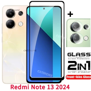 Kính Cường Lực Bảo Vệ Màn Hình 2 Trong 1 Cho Redmi Note 13 2024 Note13 4G Note13 Redm Note13 13 Pro 13Pro Note13pro 5G 4G