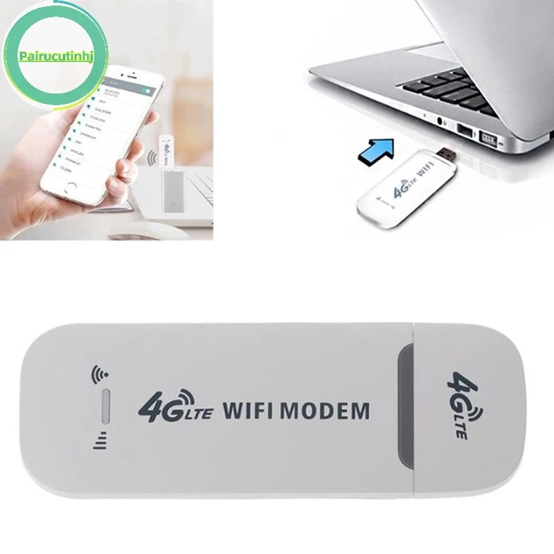 Parucutin usb Không Dây 4g lte 150mbps Hỗ Trợ Thẻ sim Tiện Dụng