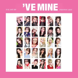 Set 6 Tấm Ảnh Thẻ I 'Ve mine I' Ve Hình rei liz leeseo wonyoung gaeul yujin