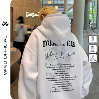 Áo hoodie unisex form rộng WIIS DUANPER bản Premium nỉ ngoại nam nữ oversize