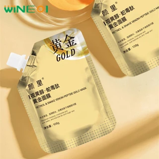 Yan Li Retinol Snake Venom Peptide Gold Mask Mặt nạ dưỡng ẩm và dưỡng ẩm Kem wine01