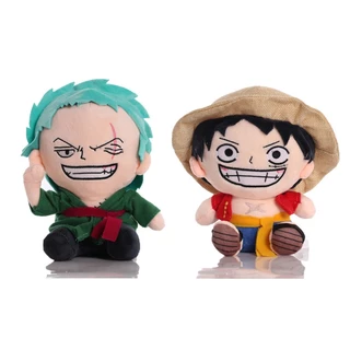 20cm Hoạt Hình Một Mảnh Sang Trọng Đồ Chơi Khỉ D Luffy Zoro Búp Bê Mềm Nhồi Bông Đồ Chơi Gối Cho Trẻ Em Quà Tặng