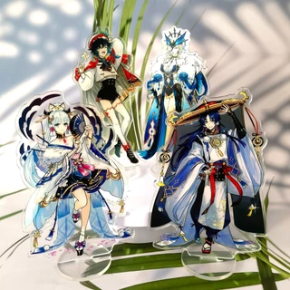 Mô hình Standee Anime Genshin Impact Figure Zhongli Kazuha Ayato Tartaglia Scaramouche Venti Xiao phụ kiện trang trí 1