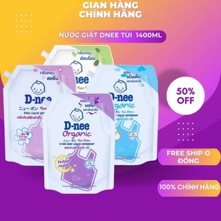 Nước giặt quần áo em bé Dnee túi 1400ml-Nước Giặt Xả Cho Trẻ Em an toàn, Chính hãng Đại Thịnh ...